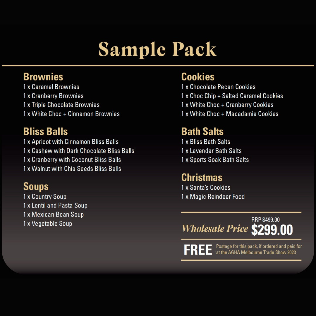 AGHA Show Special - Sample Pack