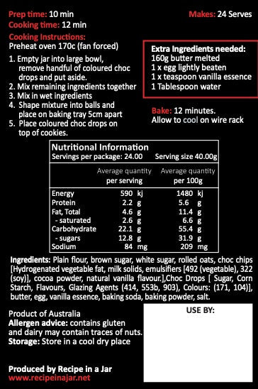 Santa's Cookies - Large